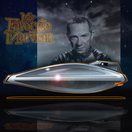 Martian Automotive Pop Culture Art by Fireball Tim Garage