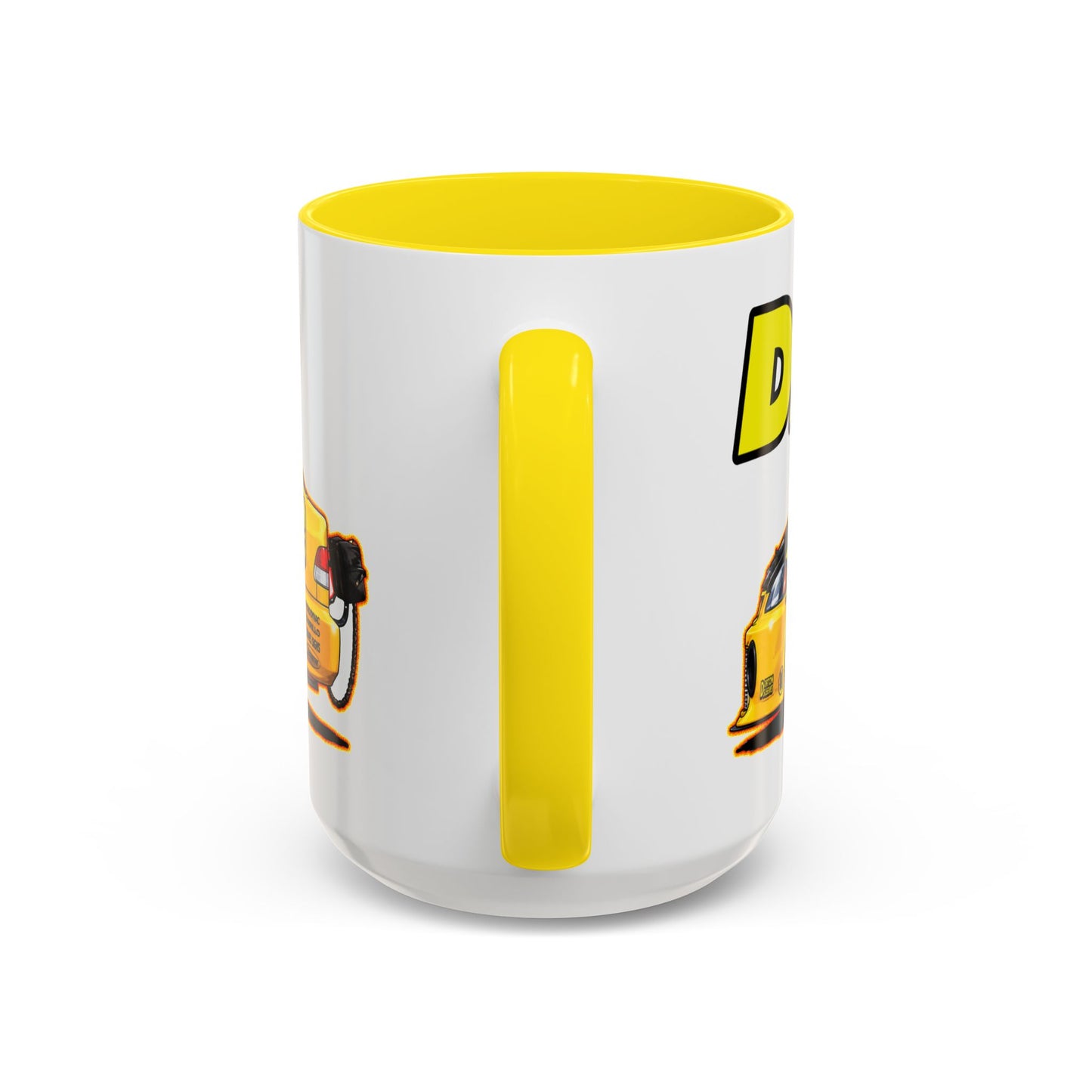 DARTON SLEEVES HONDA Drag Car Collectible Fireball Art Coffee Mug - 2 Sizes