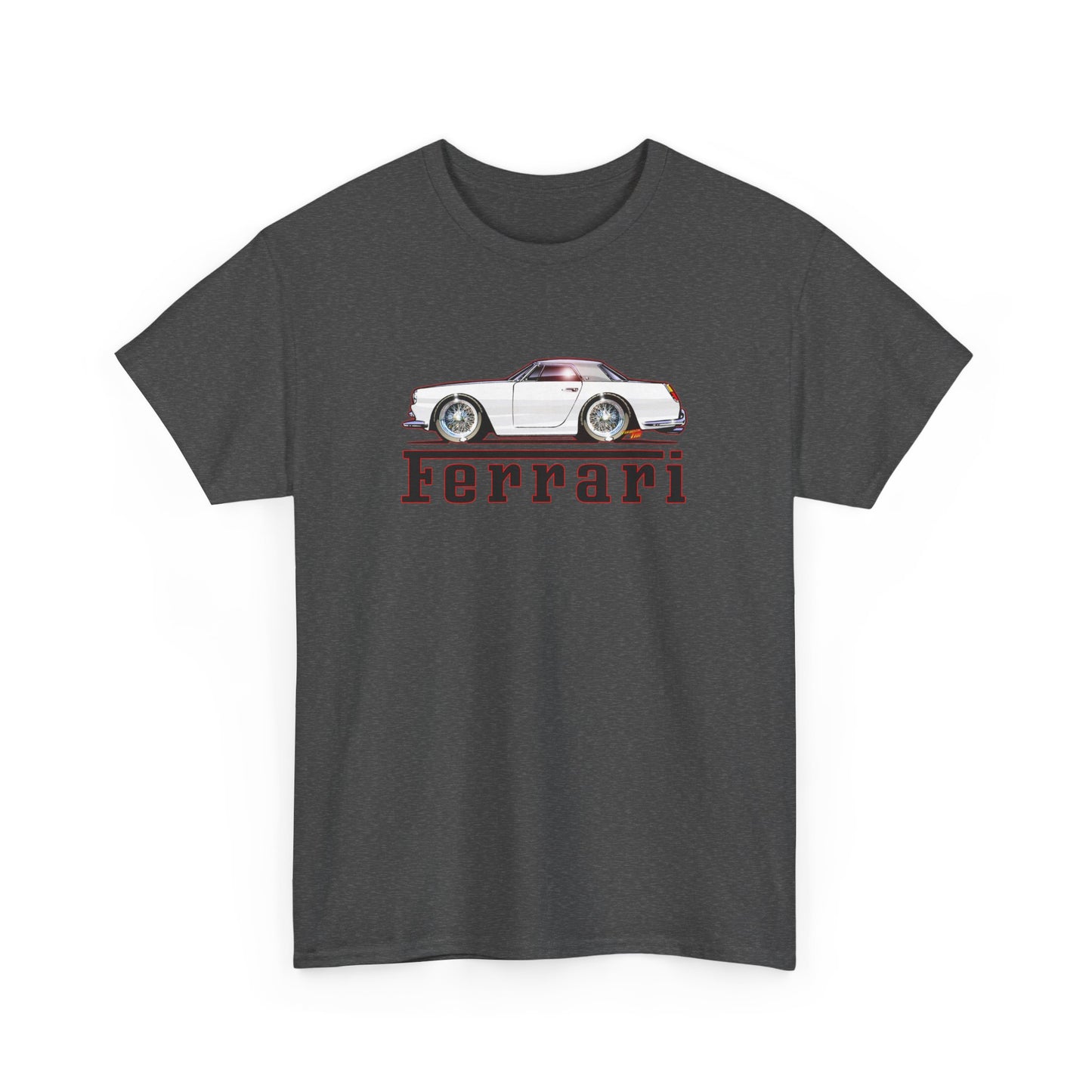 FERRARI 250GT 1959 Classic Car Concept Art Heavy Cotton Tee 10 Colors