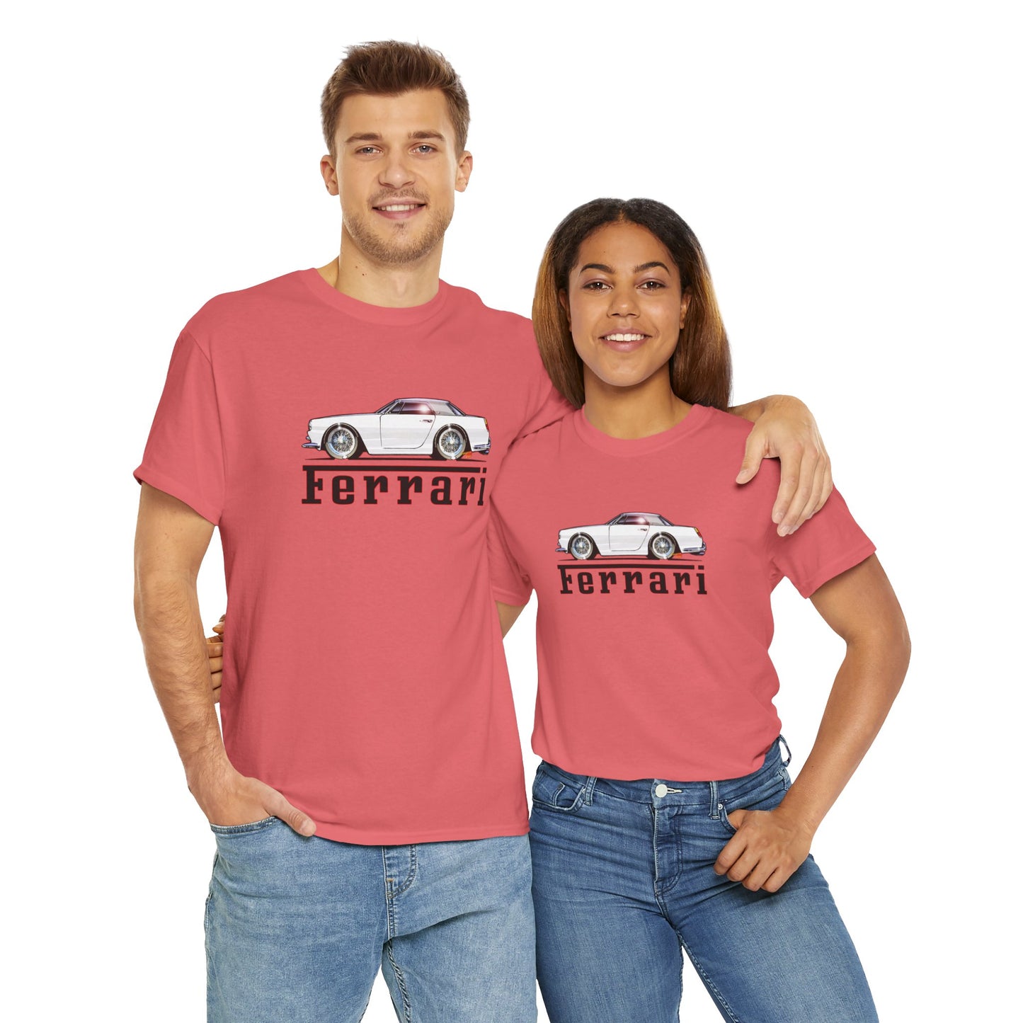 FERRARI 250GT 1959 Classic Car Concept Art Heavy Cotton Tee 10 Colors