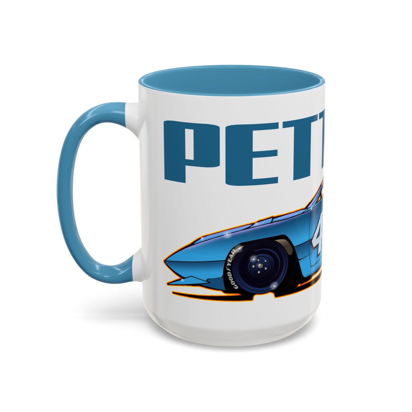NASCAR Richard Petty 43 Plymouth Collectible Coffee Mug - 2 Sizes