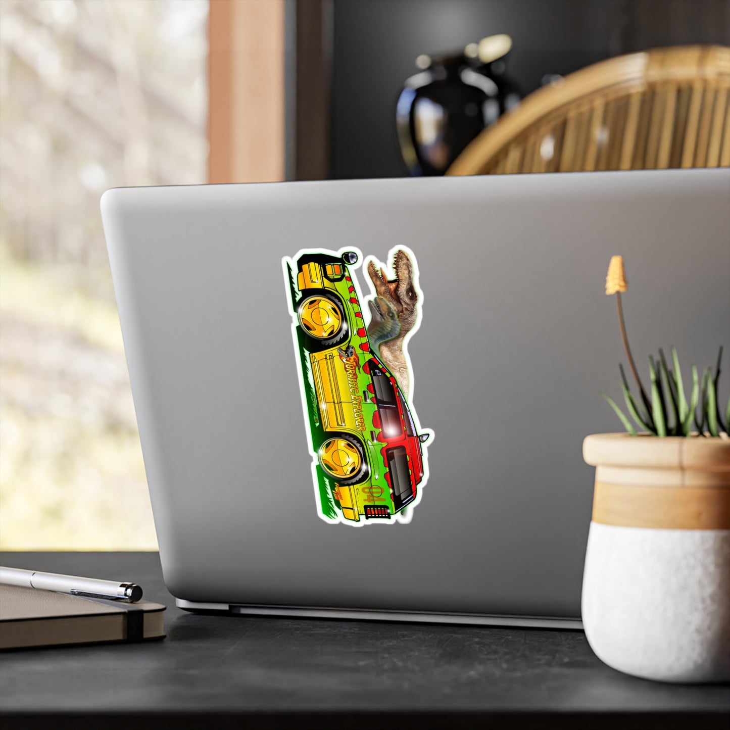 JURASSIC PARK Ford Explorer Decal Stickers - 4 Sizes