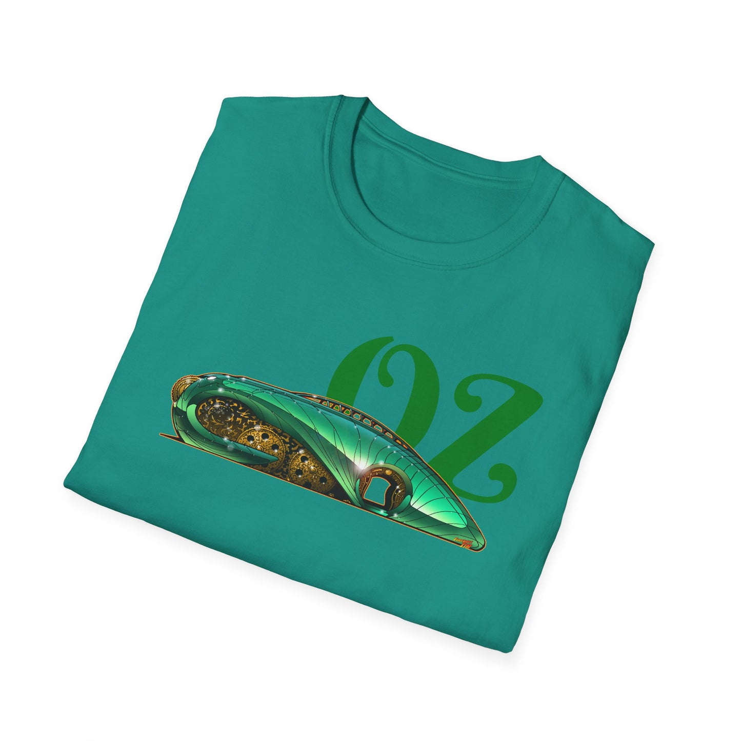 WICKED OZ TRAIN Concept Art Softstyle T-Shirt Multiple Colors