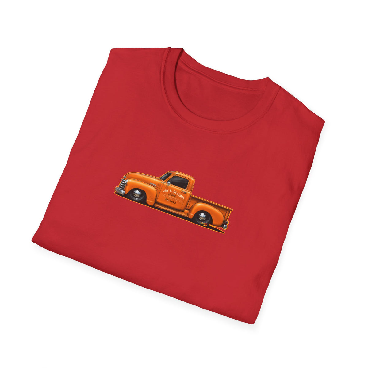 CHEVROLET 1949 C1500 PICKUP TRUCK Collectible Fireball Art TeeShirt