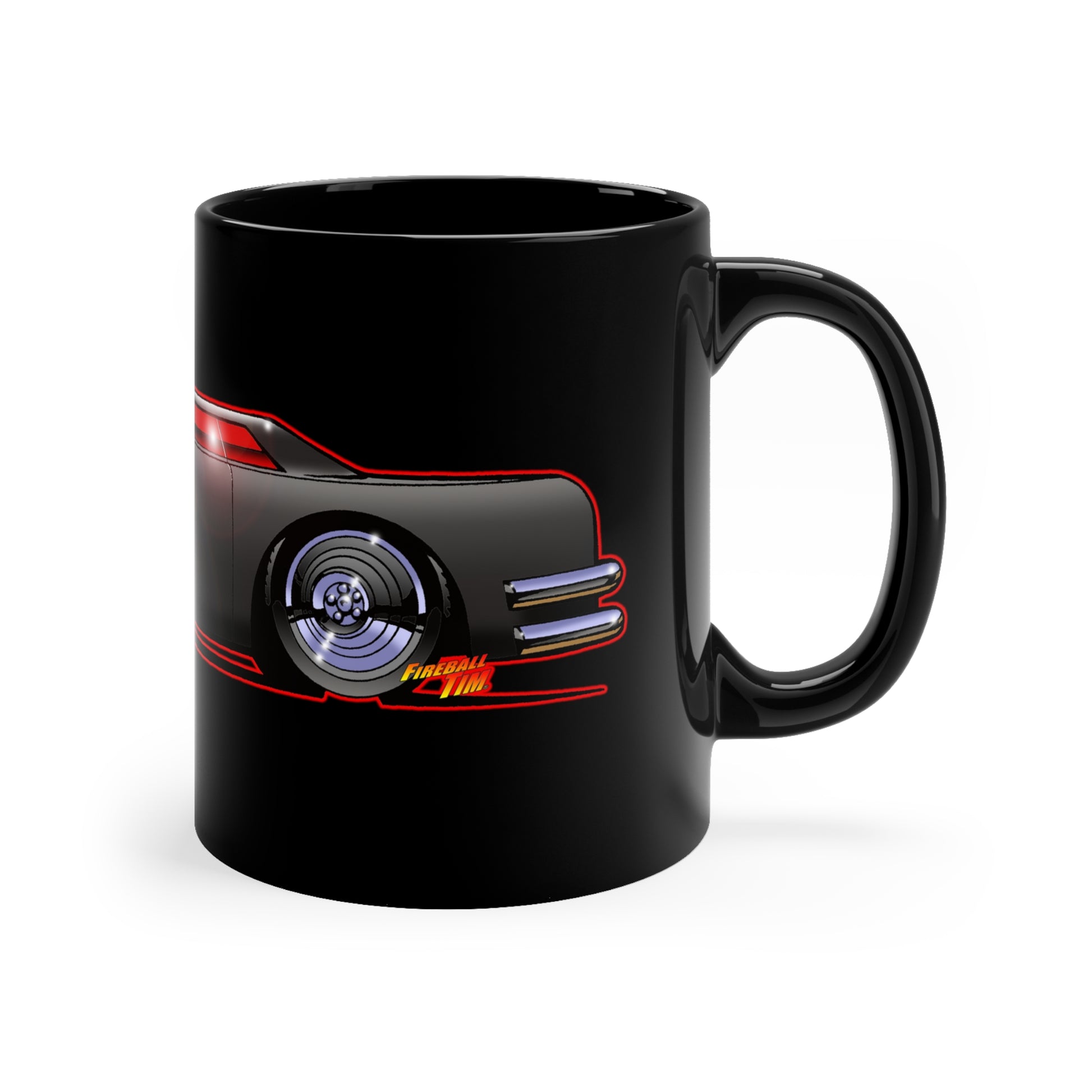 THE CAR James Brolin 11oz Coffee Mug-Mug-Fireball Tim Garage