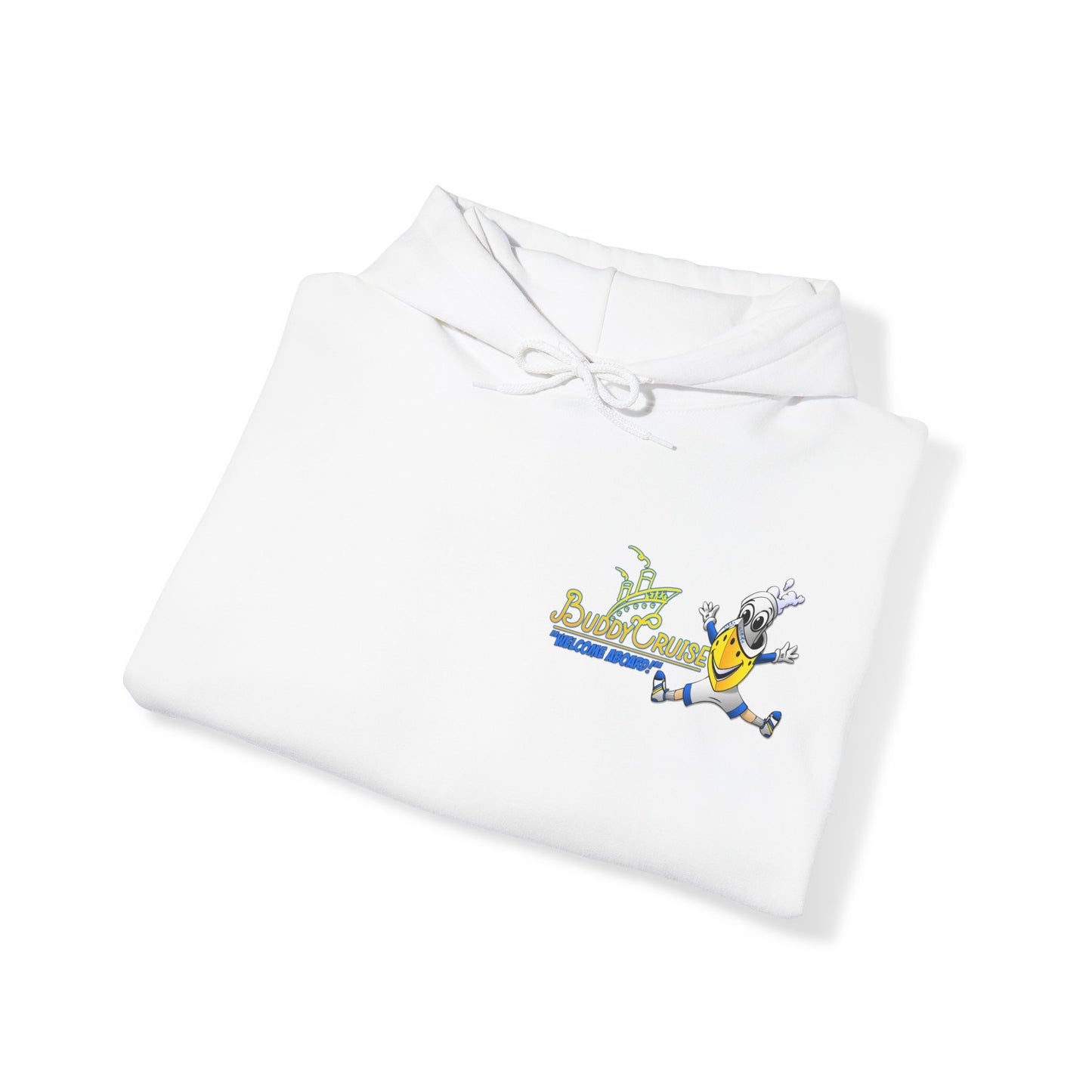 BUDDY CRUISE Unisex Heavy Blend Hooded Sweatshirt in 9 Colors