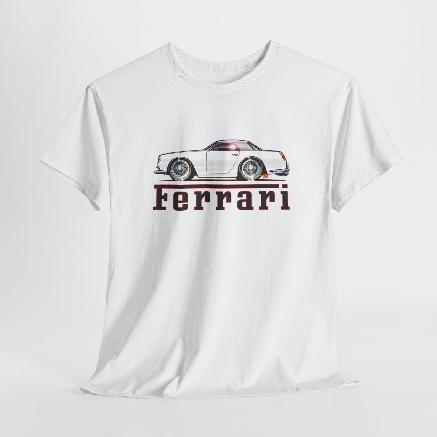 FERRARI 250GT 1959 Classic Car Concept Art Heavy Cotton Tee 10 Colors