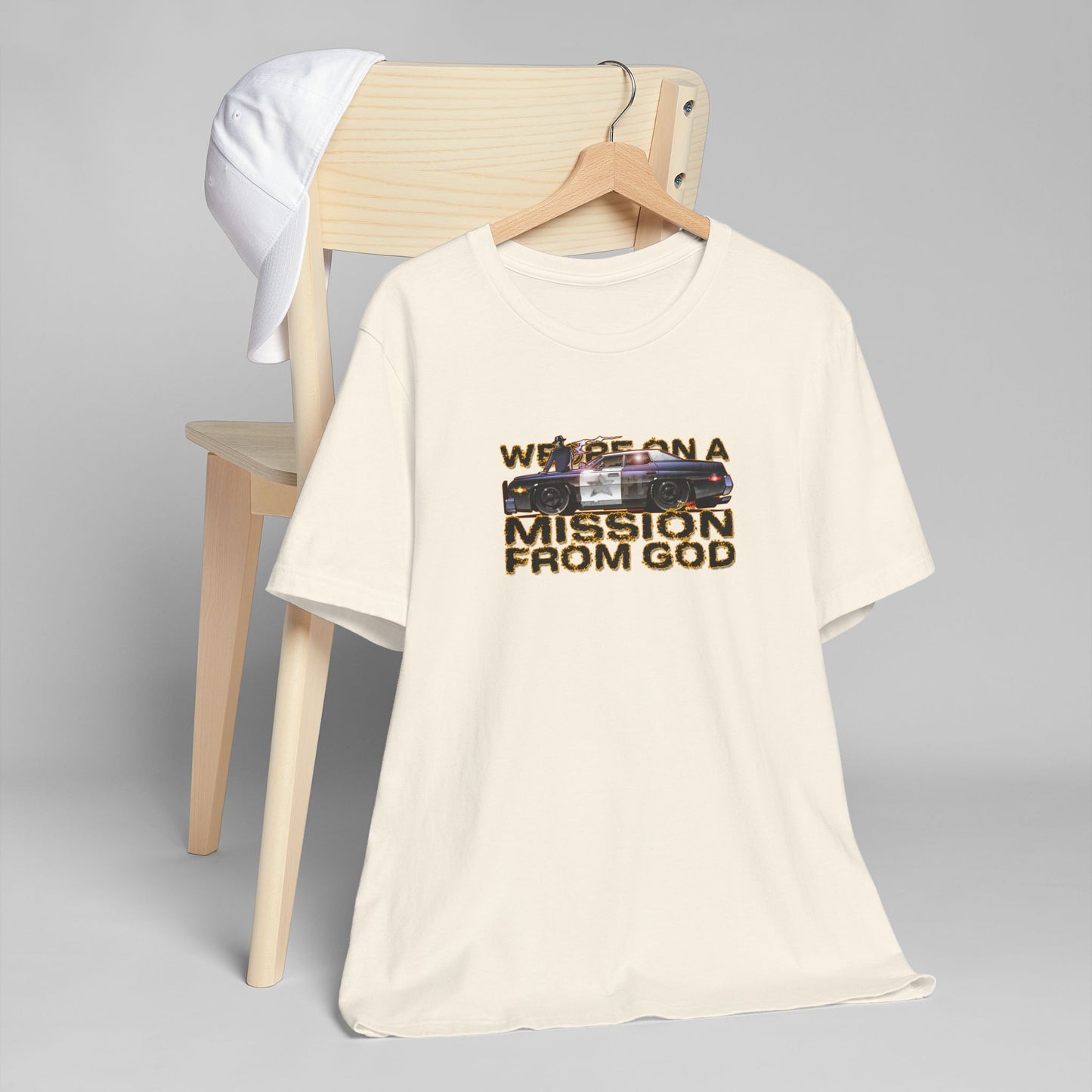 BLUES BROTHERS Bluesmobile Mission from God Concept Art Tee Shirt 12 Colors