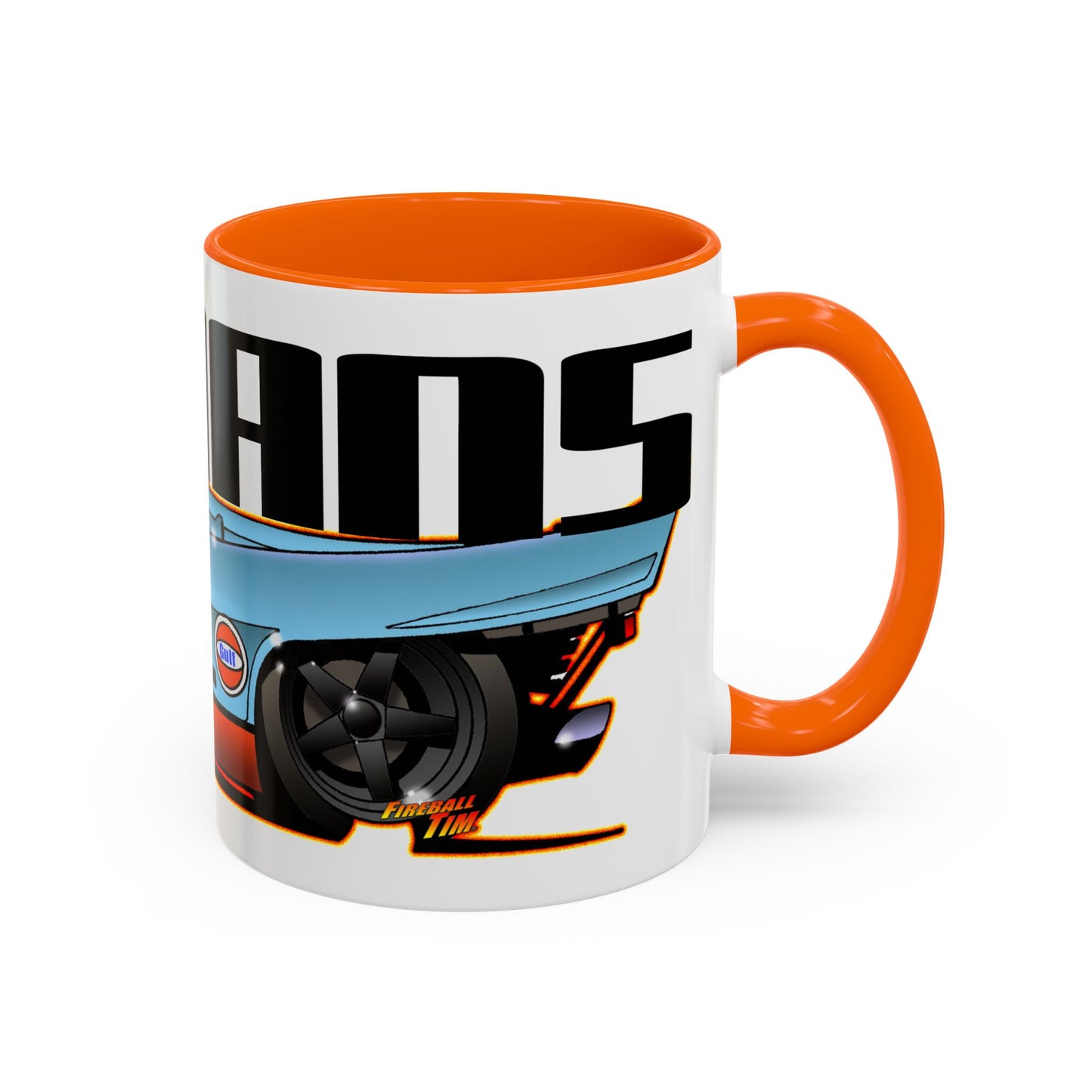 LE MANS Steve McQueen Porsche 917K Collectible Fireball Art Coffee Mug - 2 Sizes