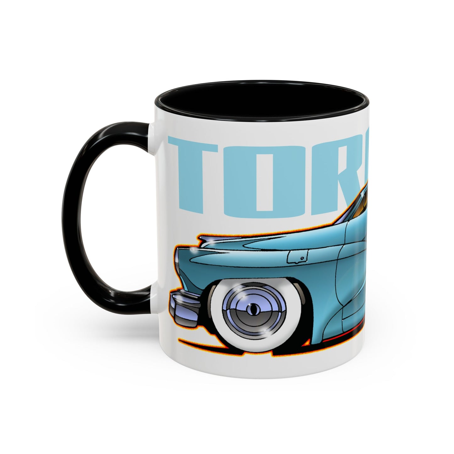 TUCKER TORPEDO 48 Collectible Fireball Art Coffee Mug - 2 Sizes