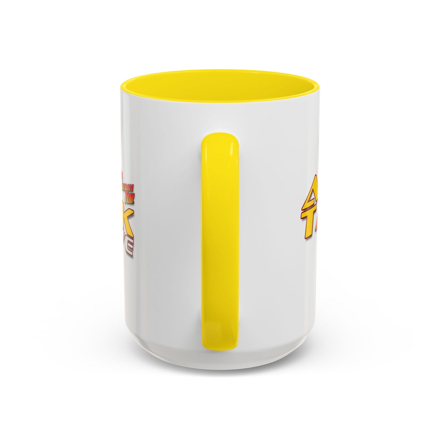 ART TALK LIVE Fireball Tim Inspirational Coffee Mug – "Thoughts, Words, Actions" – Perfect Gift for Artists & Creatives