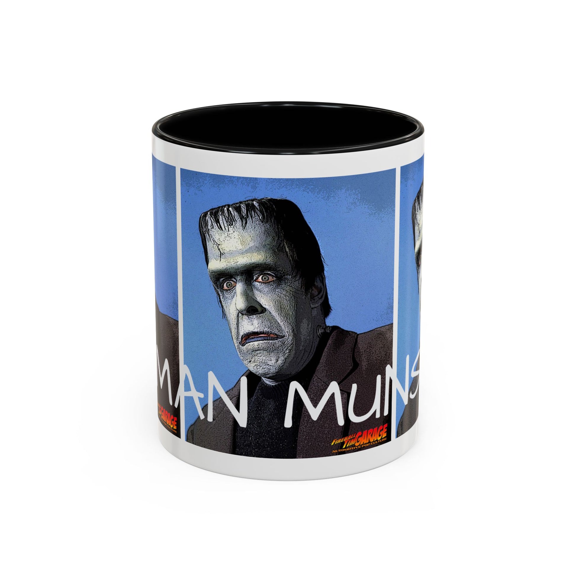 MUNSTERS HERMAN MUNSTER Vintage Character Coffee Mug 2 Sizes-Mug-Fireball Tim Garage