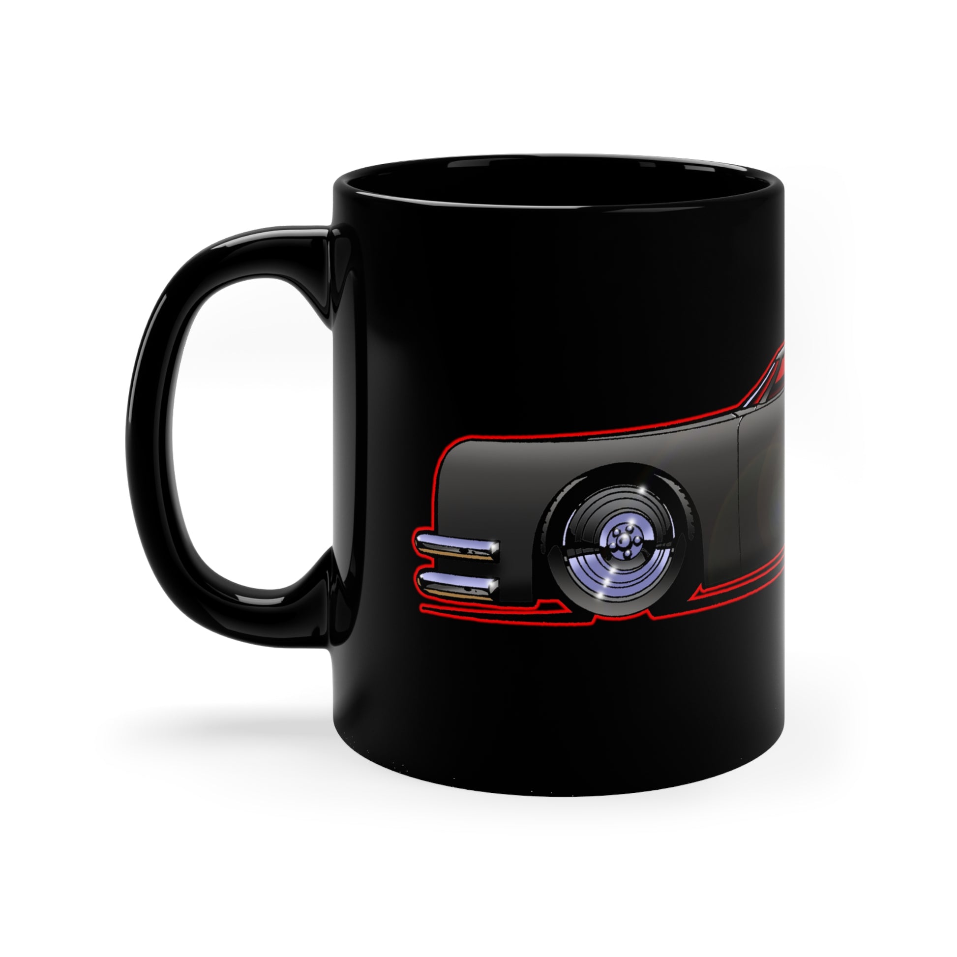 THE CAR James Brolin 11oz Coffee Mug-Mug-Fireball Tim Garage