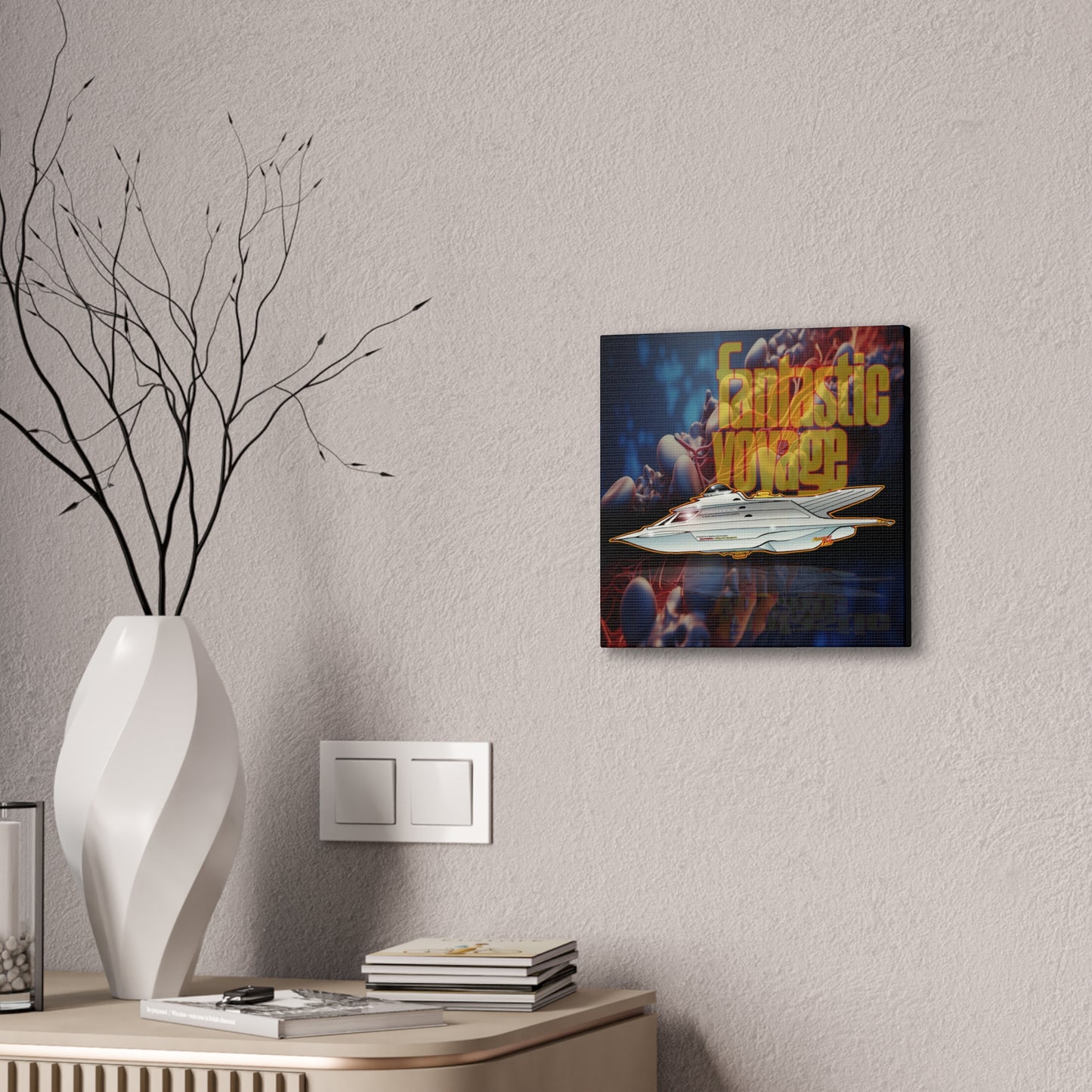FANTASTIC VOYAGE PROTEUS SUBMARINE Canvas Art Movie Print - 2 Sizes