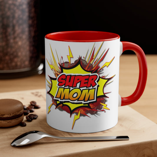 SUPERMOM Mothers Day Coffee Mug Ver3 11oz