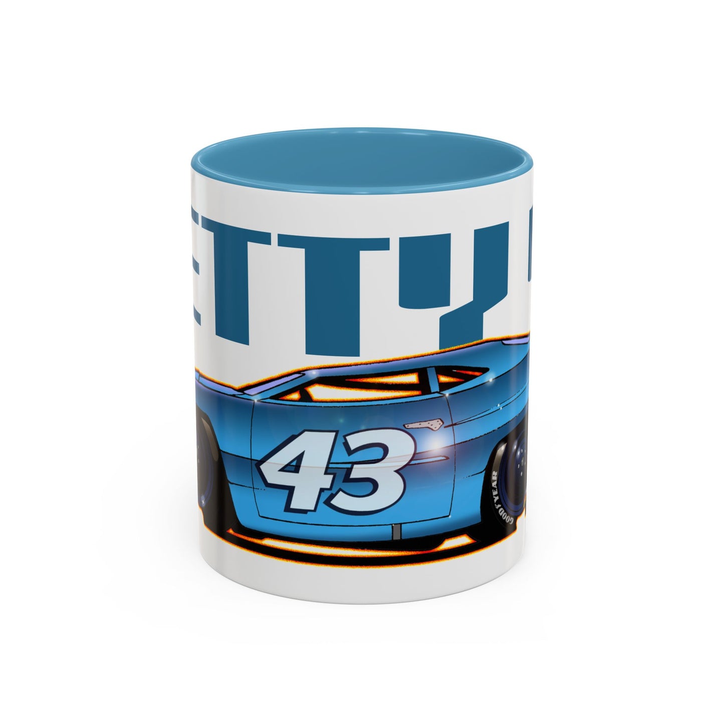 NASCAR Richard Petty 43 Plymouth Collectible Coffee Mug - 2 Sizes