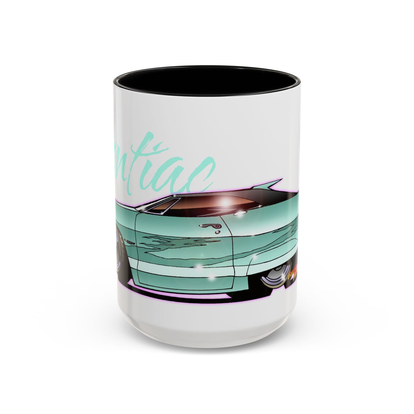 PONTIAC BONNEVILLE Classic Car Collectible Fireball Art Mug - 2 Sizes