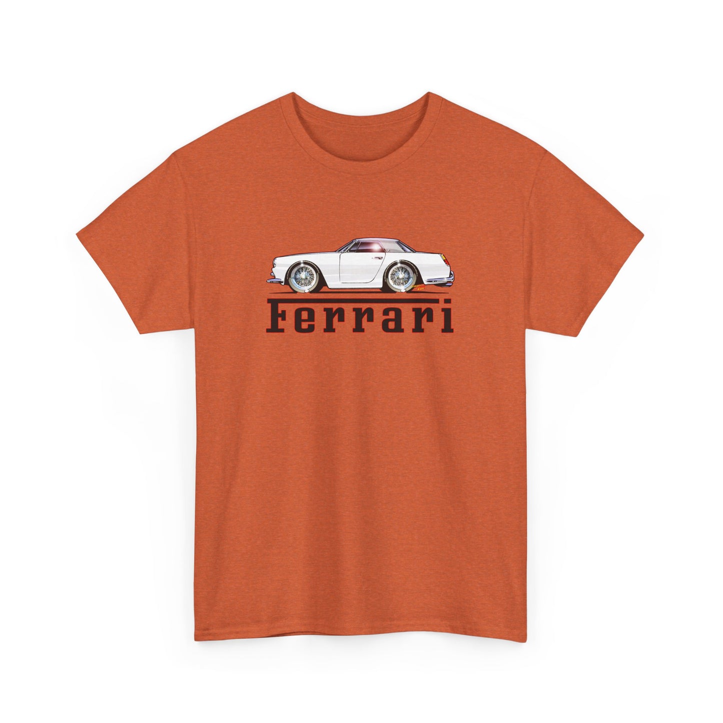 FERRARI 250GT 1959 Classic Car Concept Art Heavy Cotton Tee 10 Colors