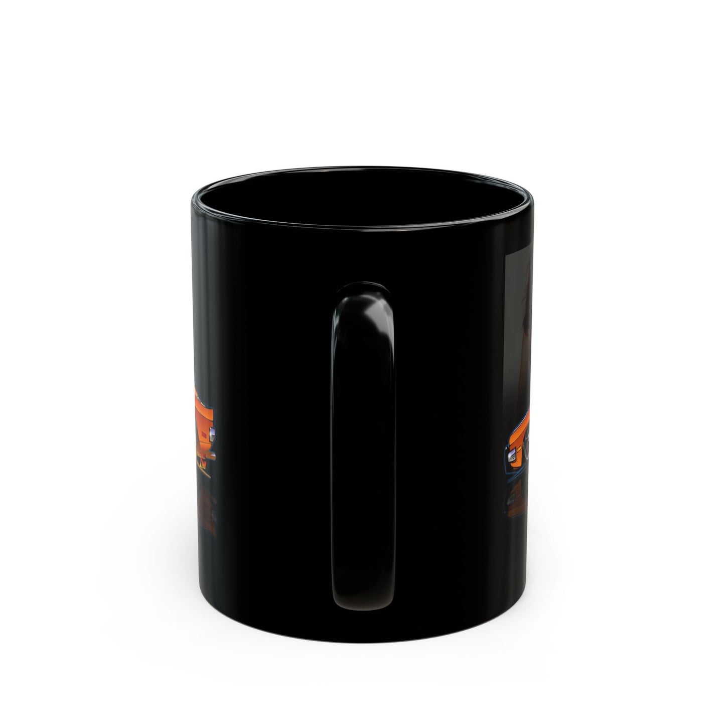 DUKES OF HAZZARD General Lee Dodge Charger Concept Art Black Coffee Mug 11oz-Mug-Fireball Tim Garage