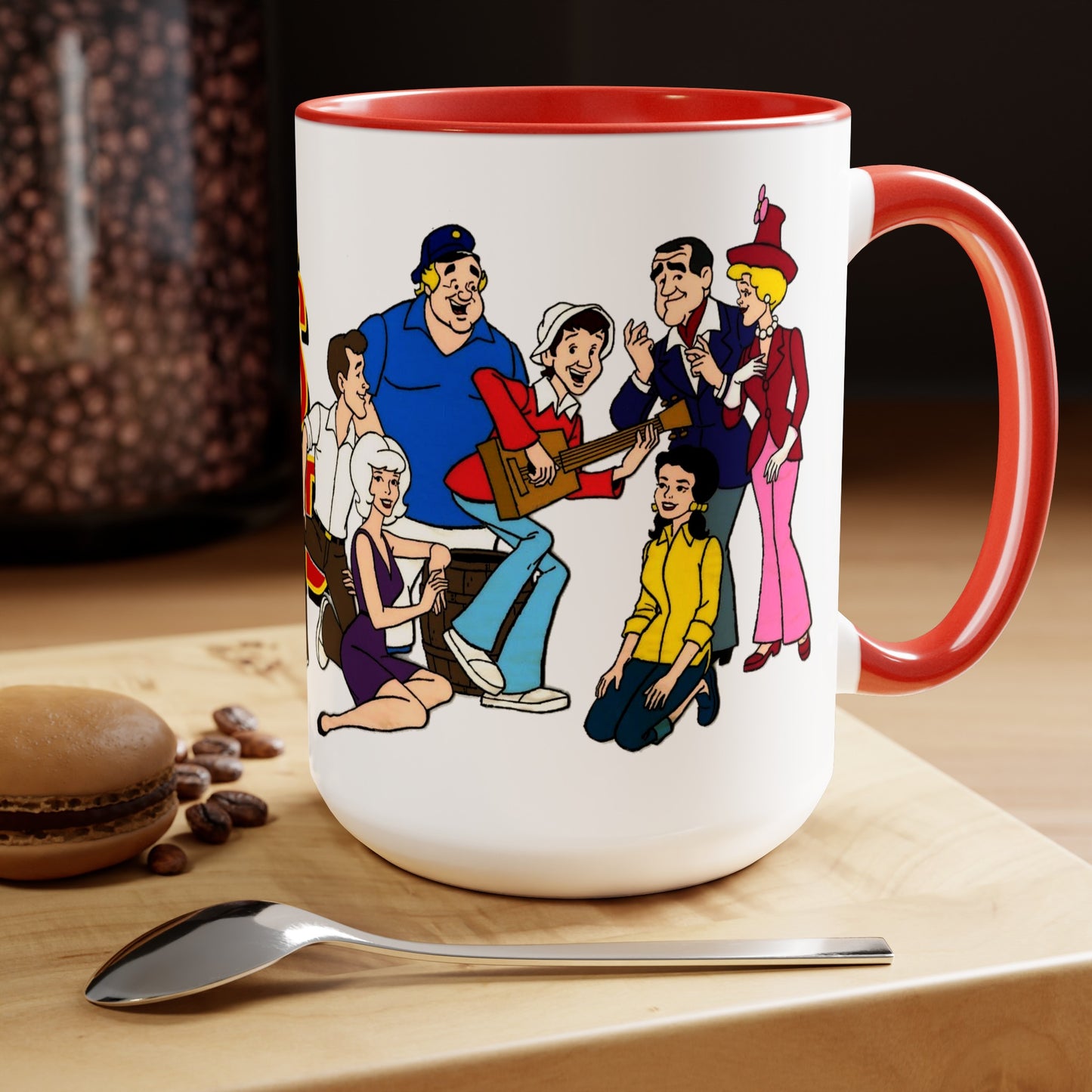 GILLIGANS ISLAND Cartoon TV Show Coffee Mug 15oz-Mug-Fireball Tim Garage