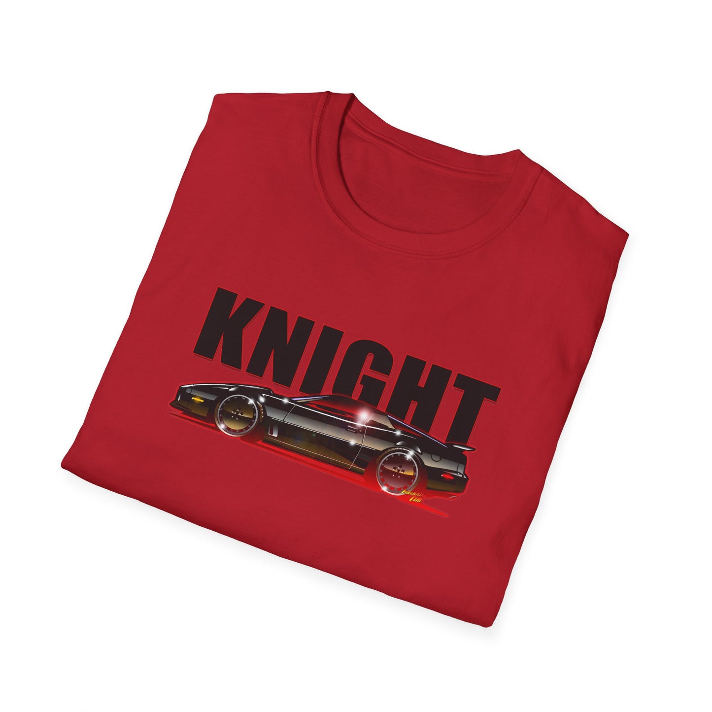KNIGHT RIDER Pontiac Firebird TV Car Concept Art Softstyle T-Shirt Multiple Colors