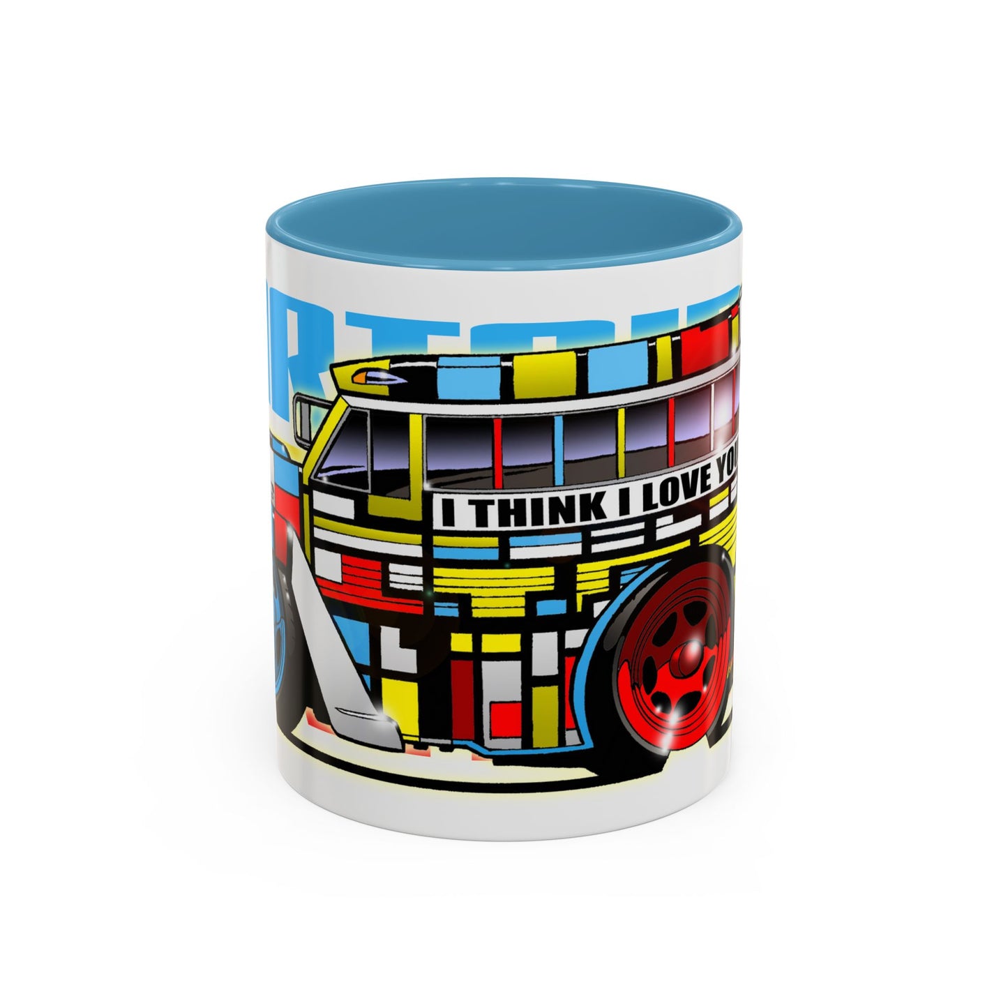 PARTRIDGE FAMILY BUS Collectible Coffee Mug - 2 Sizes 3 Colors