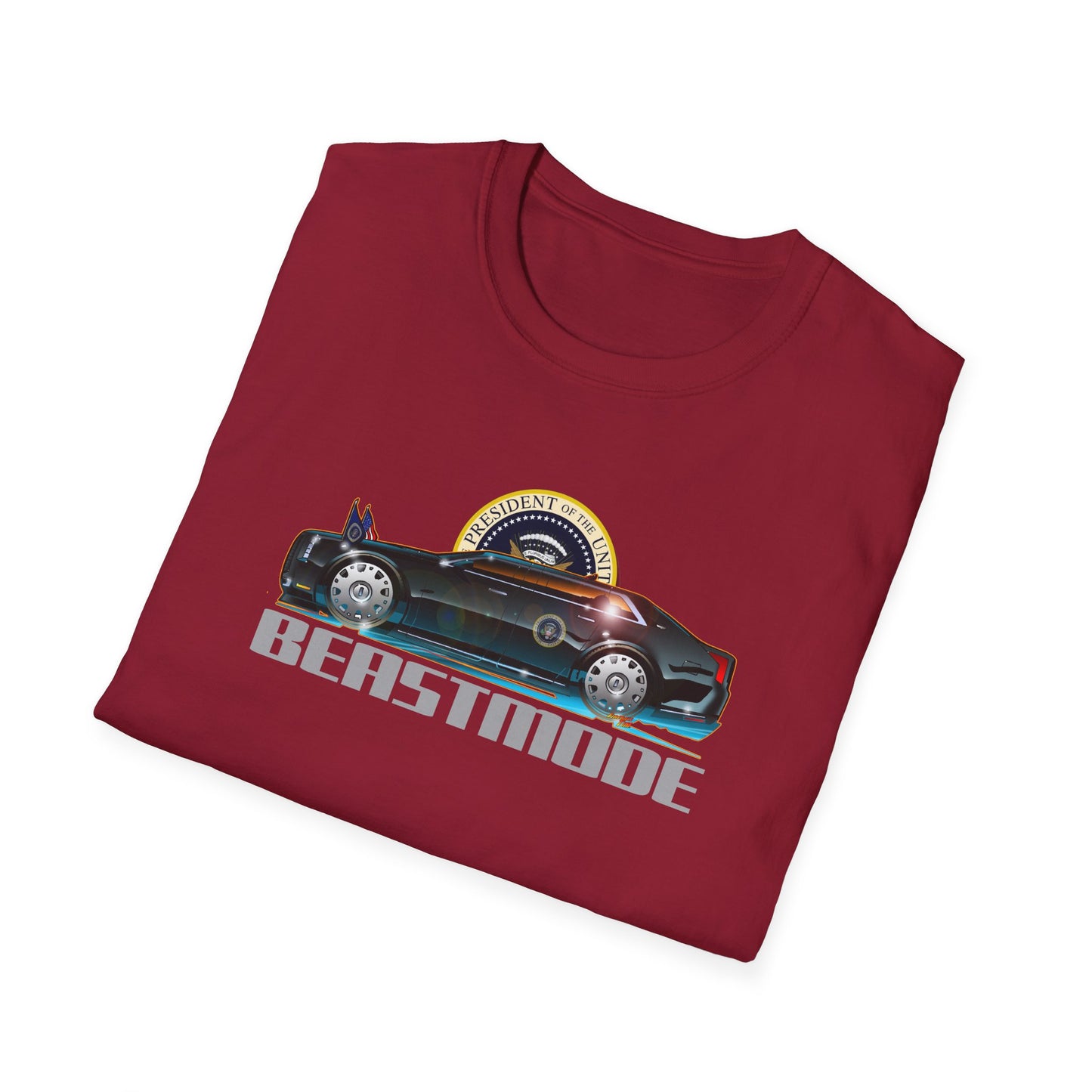 PRESIDENTIAL CADILLAC LIMOUSINE Beastmode Unisex T-Shirt - Multiple Sizes