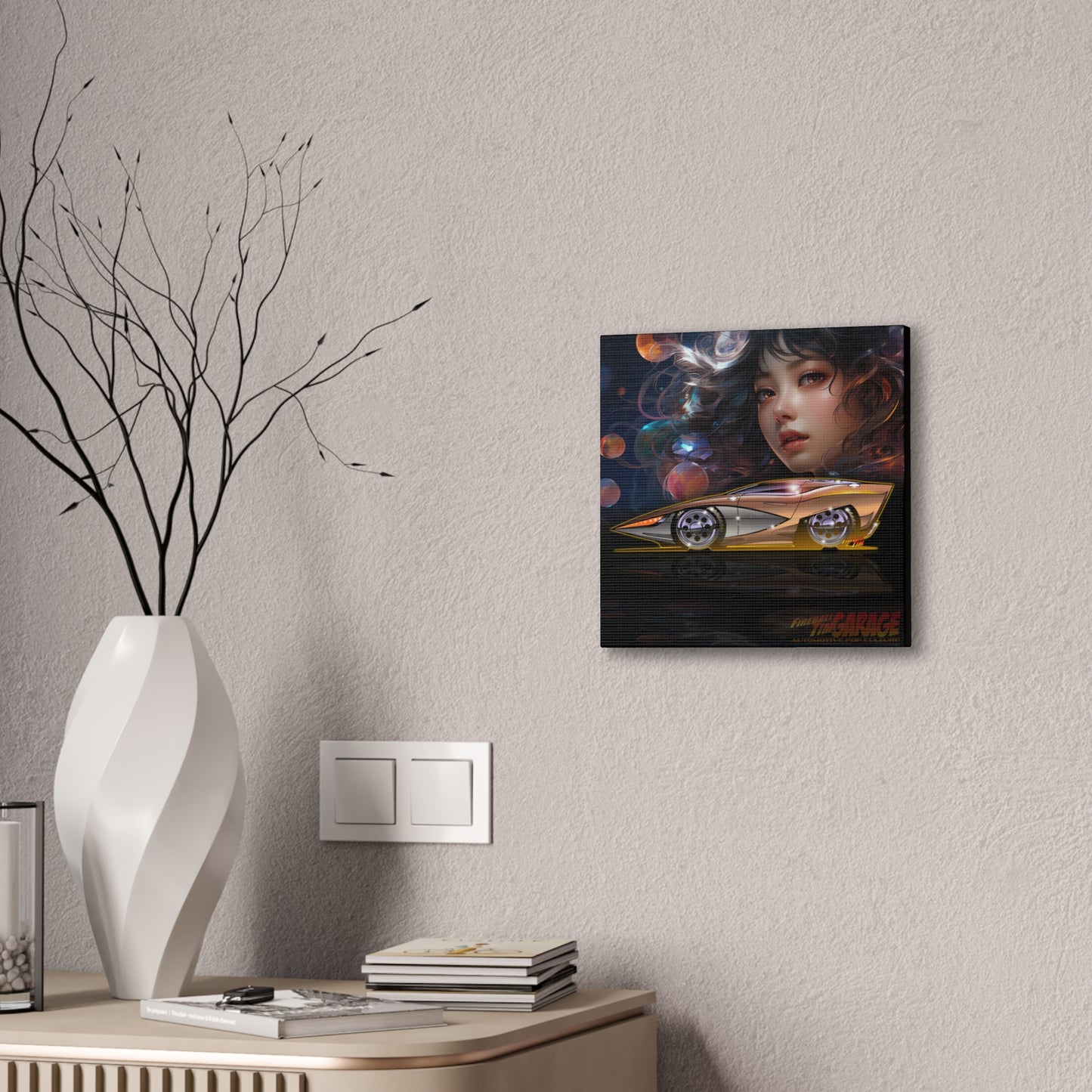 SPEED RACER GRX Race Car Canvas Art Print - 2 Sizes