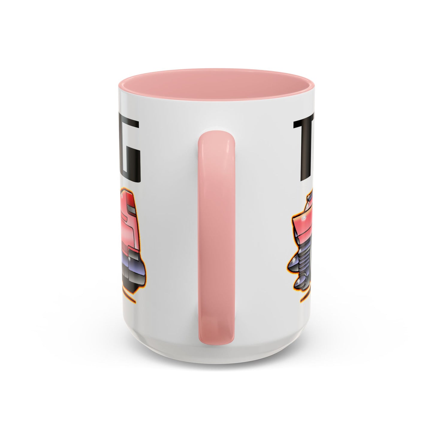 ELVIS THE KING PINK 1955 CADILLAC Fireball Art Coffee Mug - 2 Sizes