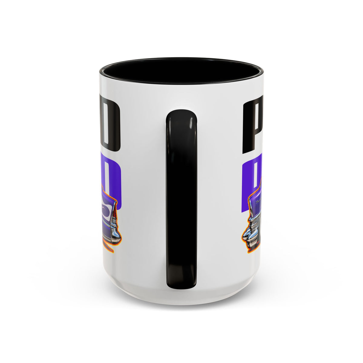 PACKARD 1955 Kustom Four Hundred Collectible Fireball Art Coffee Mug - 2 Sizes