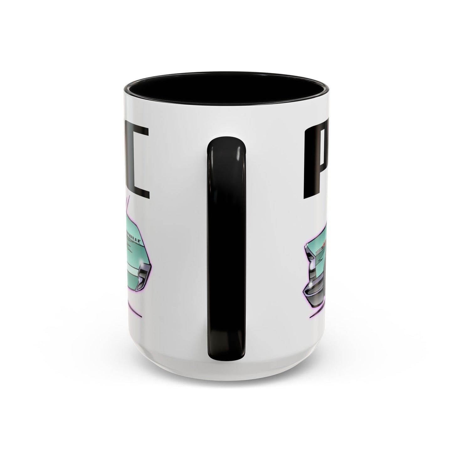 PONTIAC BONNEVILLE Classic Car Collectible Fireball Art Mug - 2 Sizes