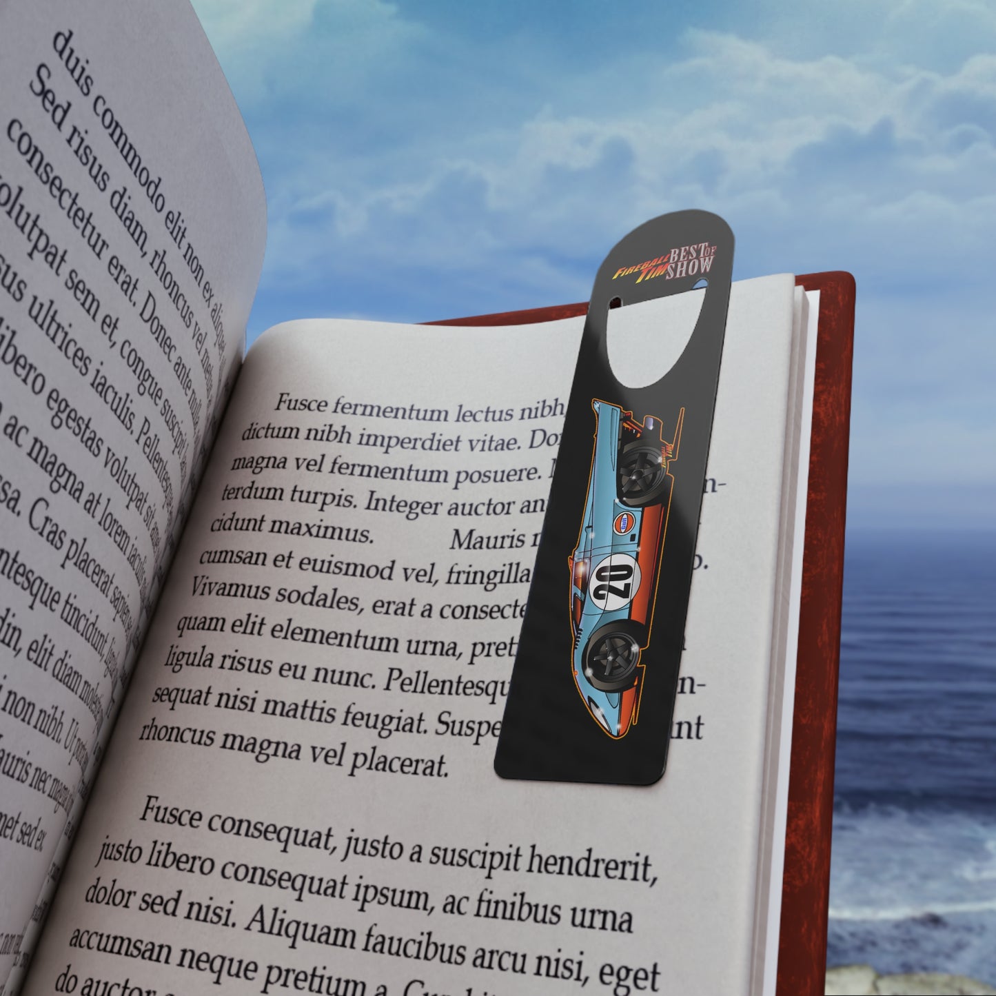 LE MANS PORSCHE Fireball Tim Best of Show Bookmark