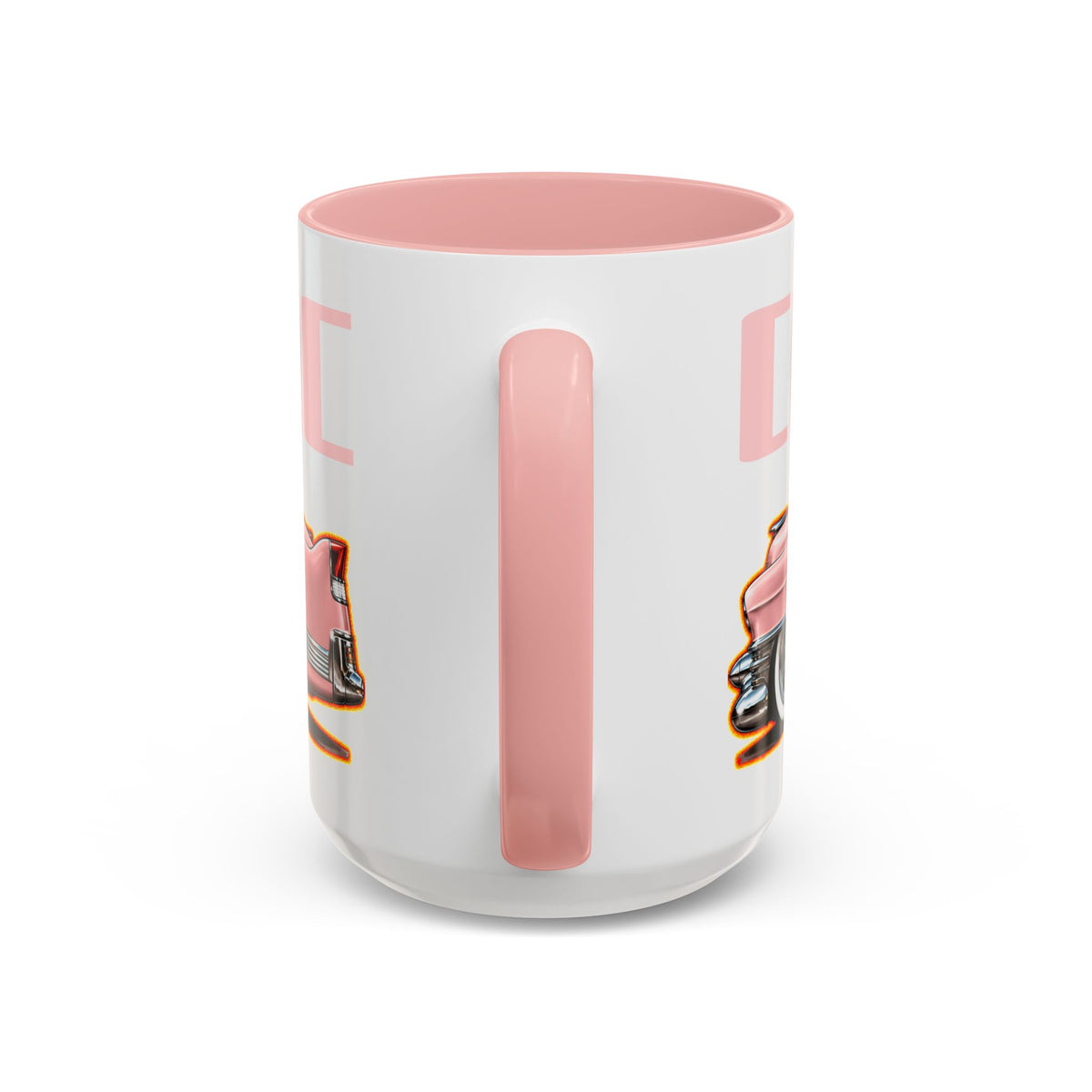 CADILLAC Coupe DeVille 1955 Collectible Fireball Art Coffee Mug - 2 Sizes