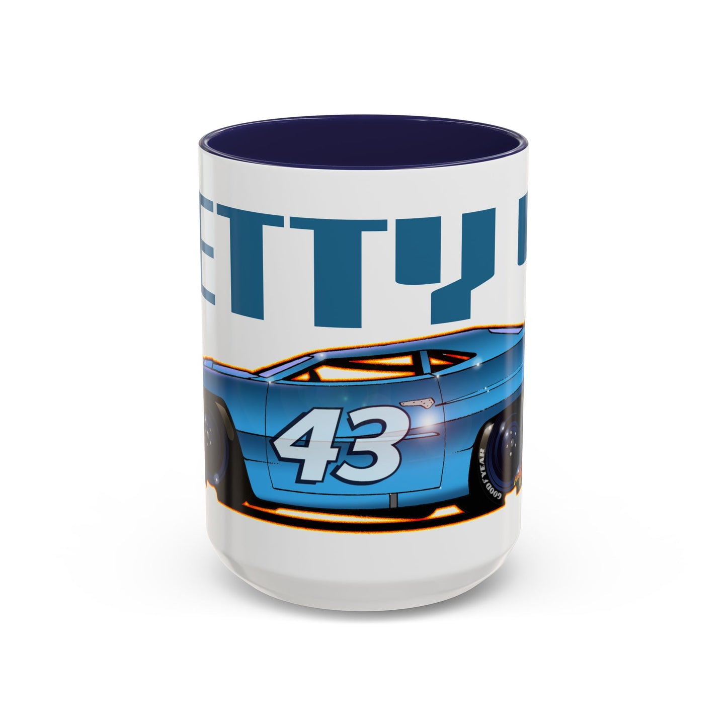 NASCAR Richard Petty 43 Plymouth Collectible Coffee Mug - 2 Sizes