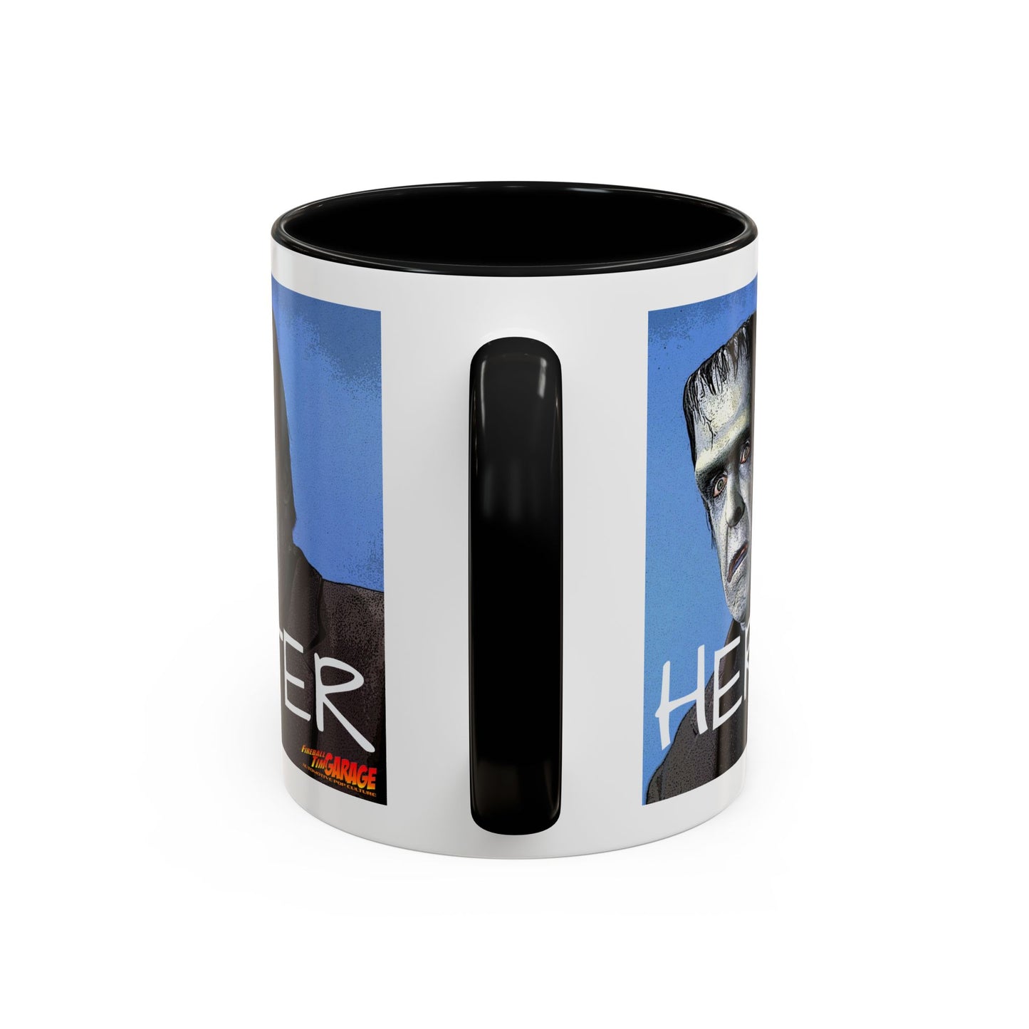 MUNSTERS HERMAN MUNSTER Vintage Character Coffee Mug 2 Sizes-Mug-Fireball Tim Garage