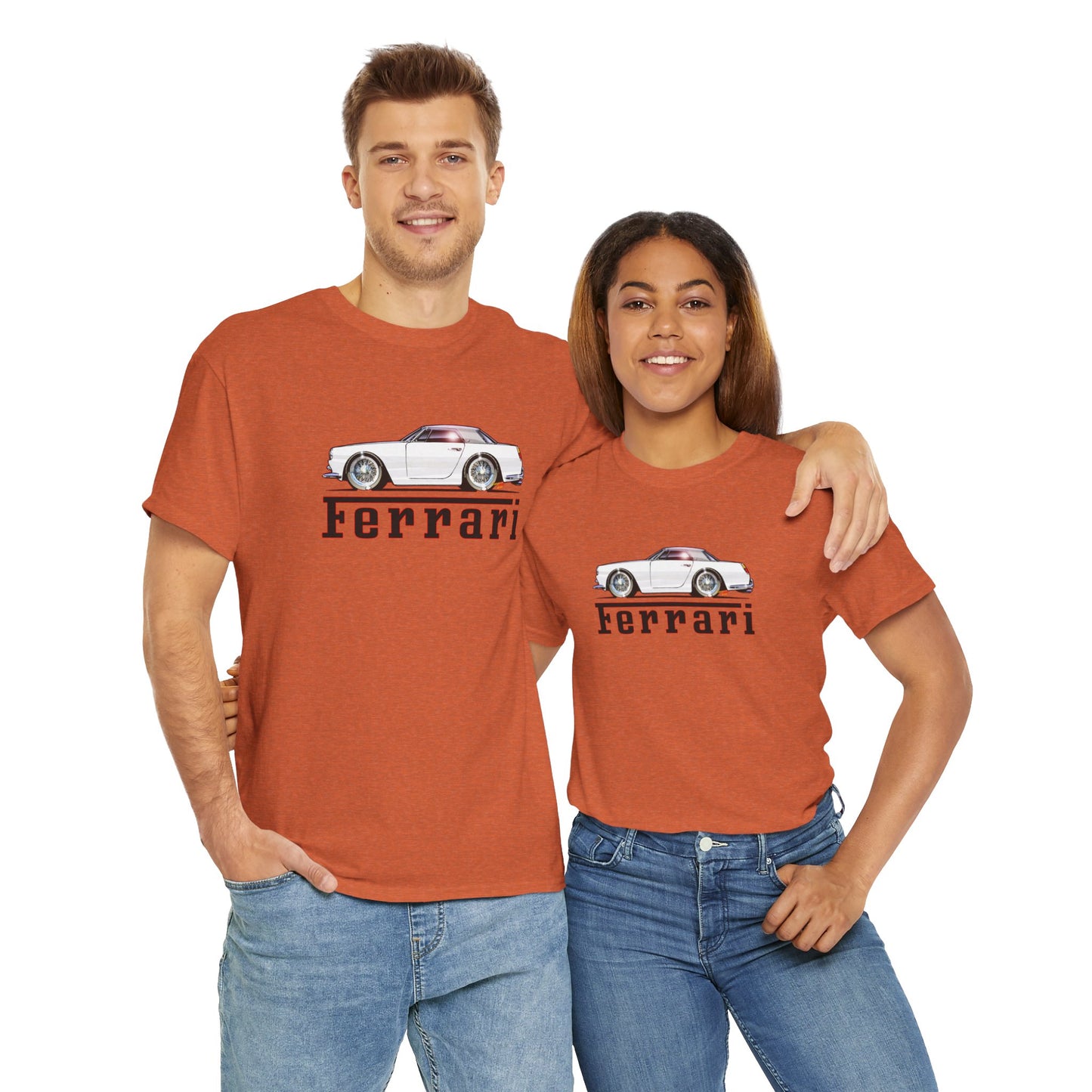 FERRARI 250GT 1959 Classic Car Concept Art Heavy Cotton Tee 10 Colors