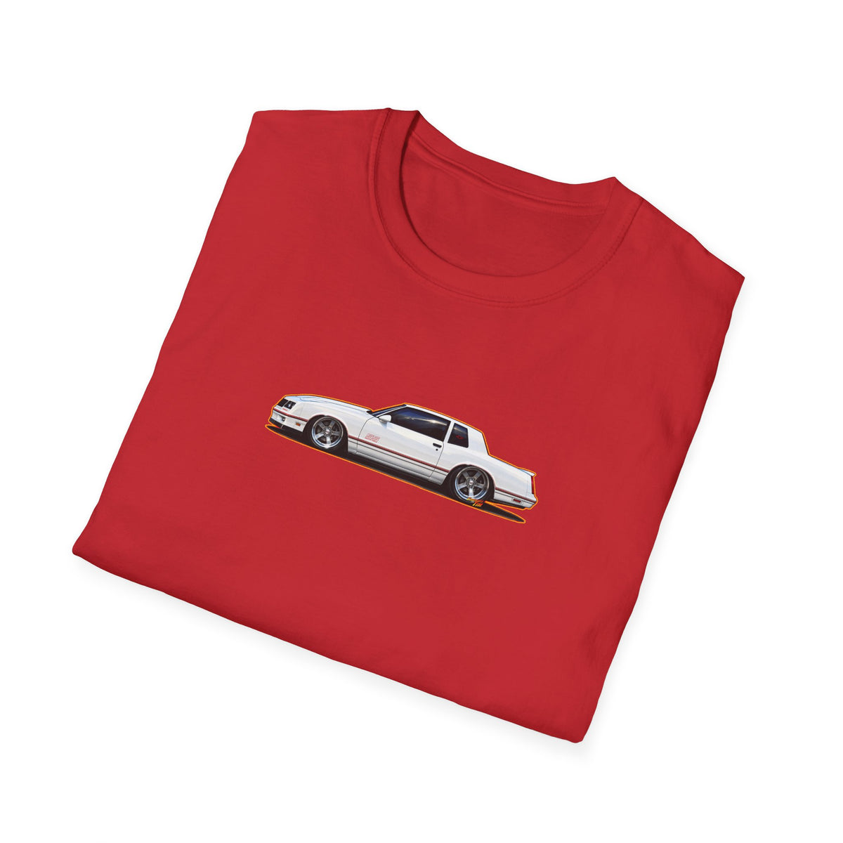 CHEVROLET MONTE CARLO 1987 Collectible Fireball Art TeeShirt