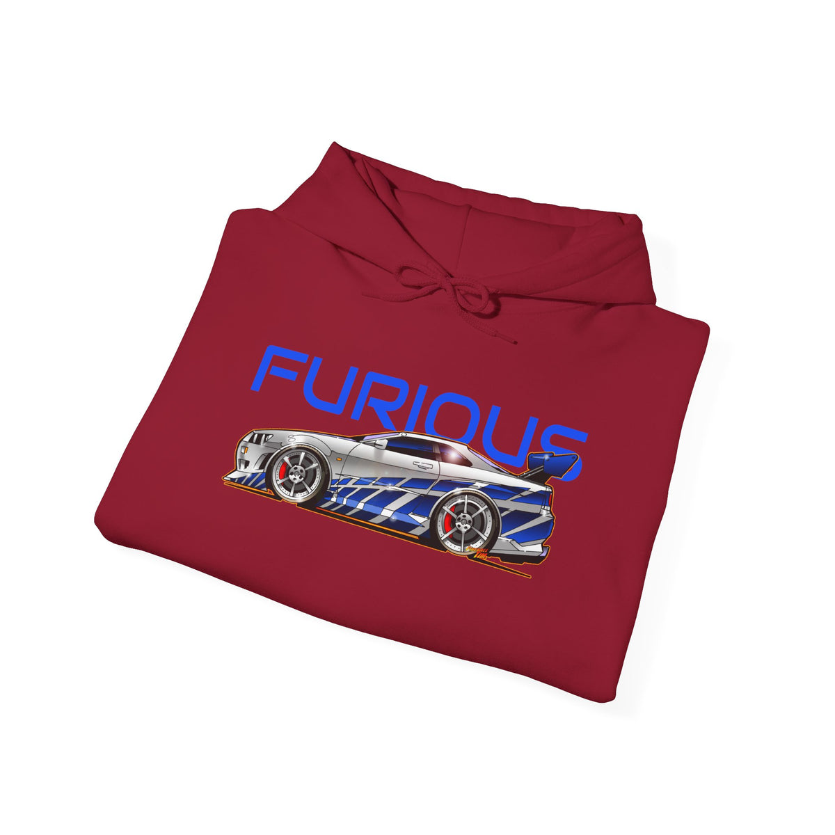 FAST AND FURIOUS NISSAN SKYLINE GTR Hooded Sweatshirt Multi Colors