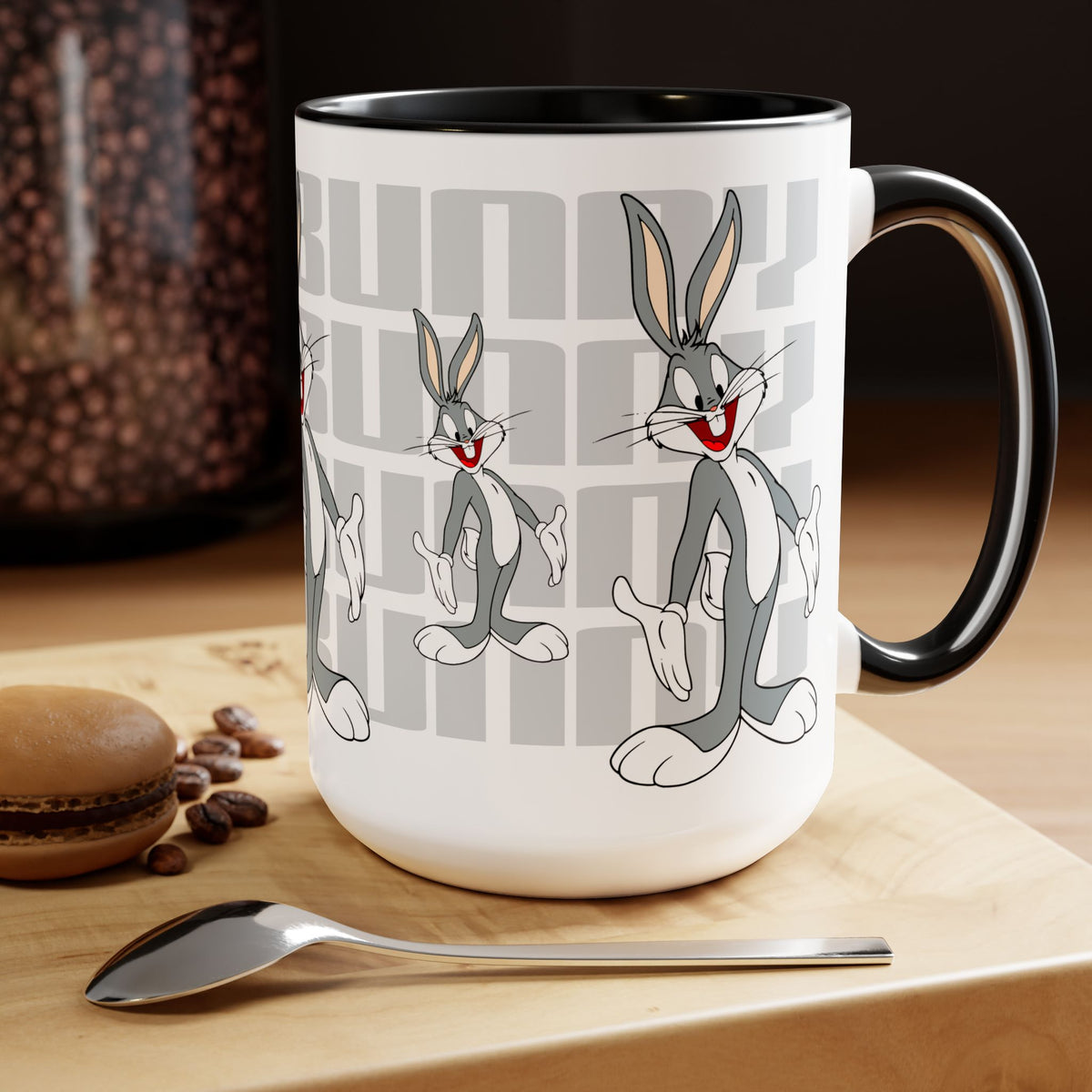 BUGS BUNNY Coffee Mug 15oz 2 Colors