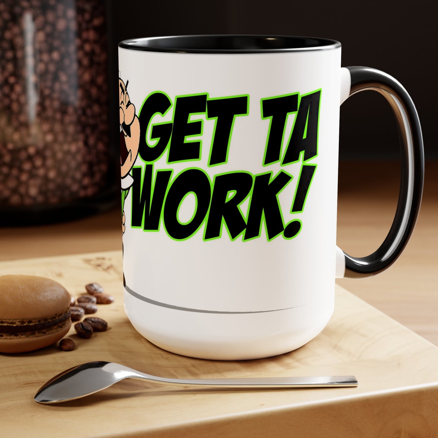 THE JETSONS SPACELY SPACE SPROCKETS Vintage TV Show Coffee Mug 15oz-Mug-Fireball Tim Garage