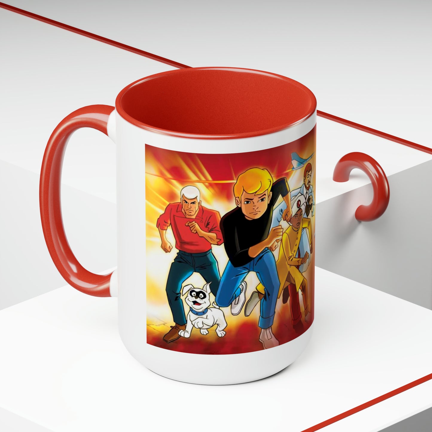 JONNY QUEST Coffee Mug 15oz-Mug-Fireball Tim Garage