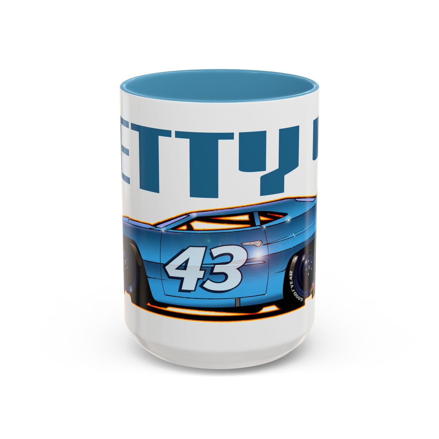 NASCAR Richard Petty 43 Plymouth Collectible Coffee Mug - 2 Sizes