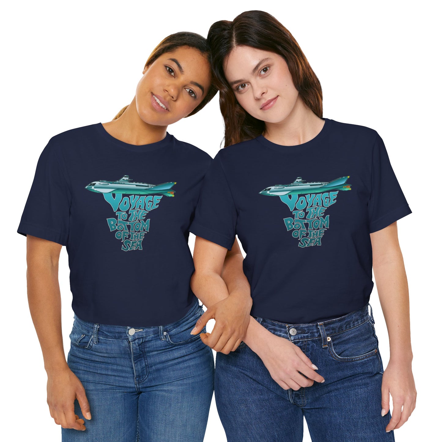 VOYAGE TO THE BOTTOM OF THE SEA Concept Art Seaview Submarine Tee 8 Colors