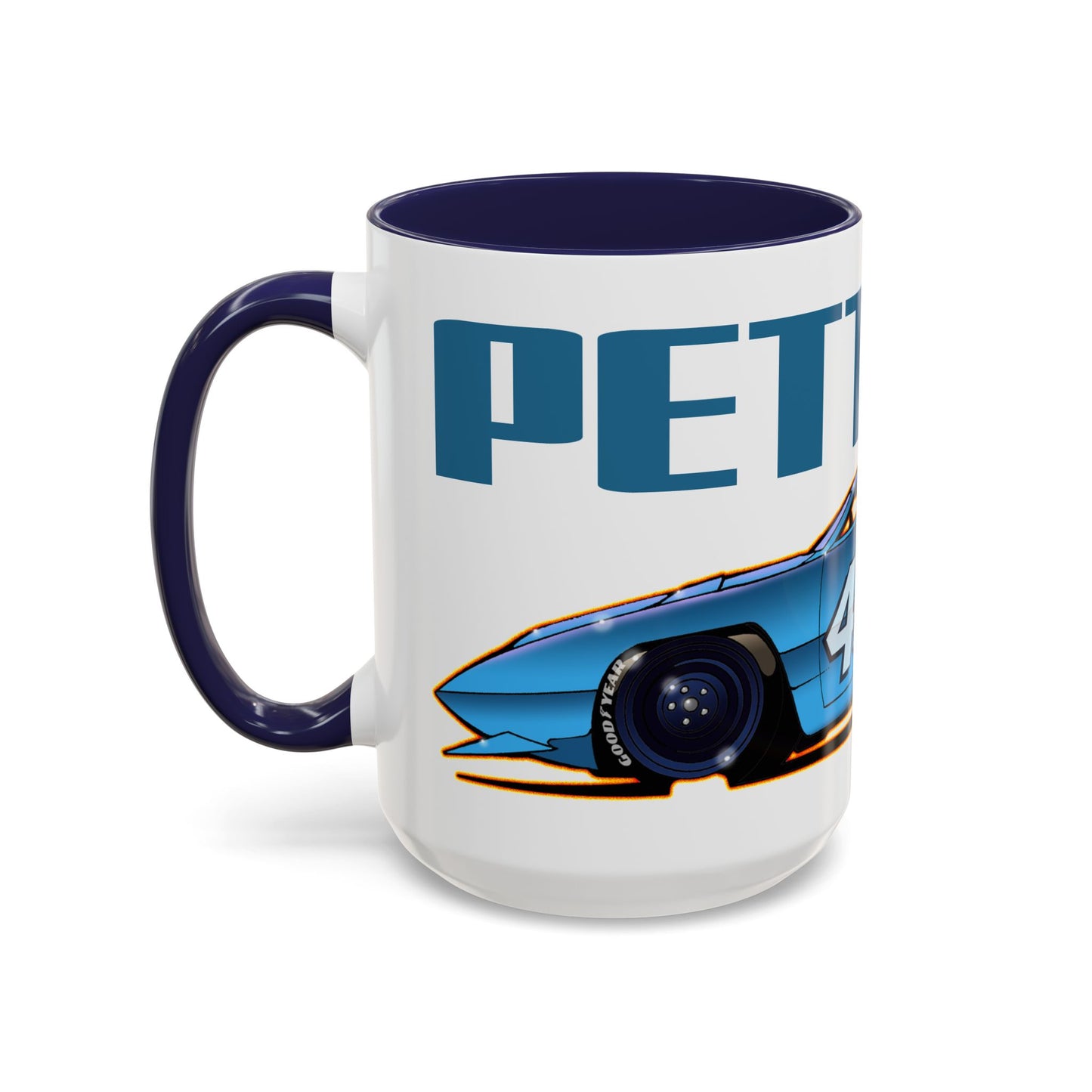 NASCAR Richard Petty 43 Plymouth Collectible Coffee Mug - 2 Sizes