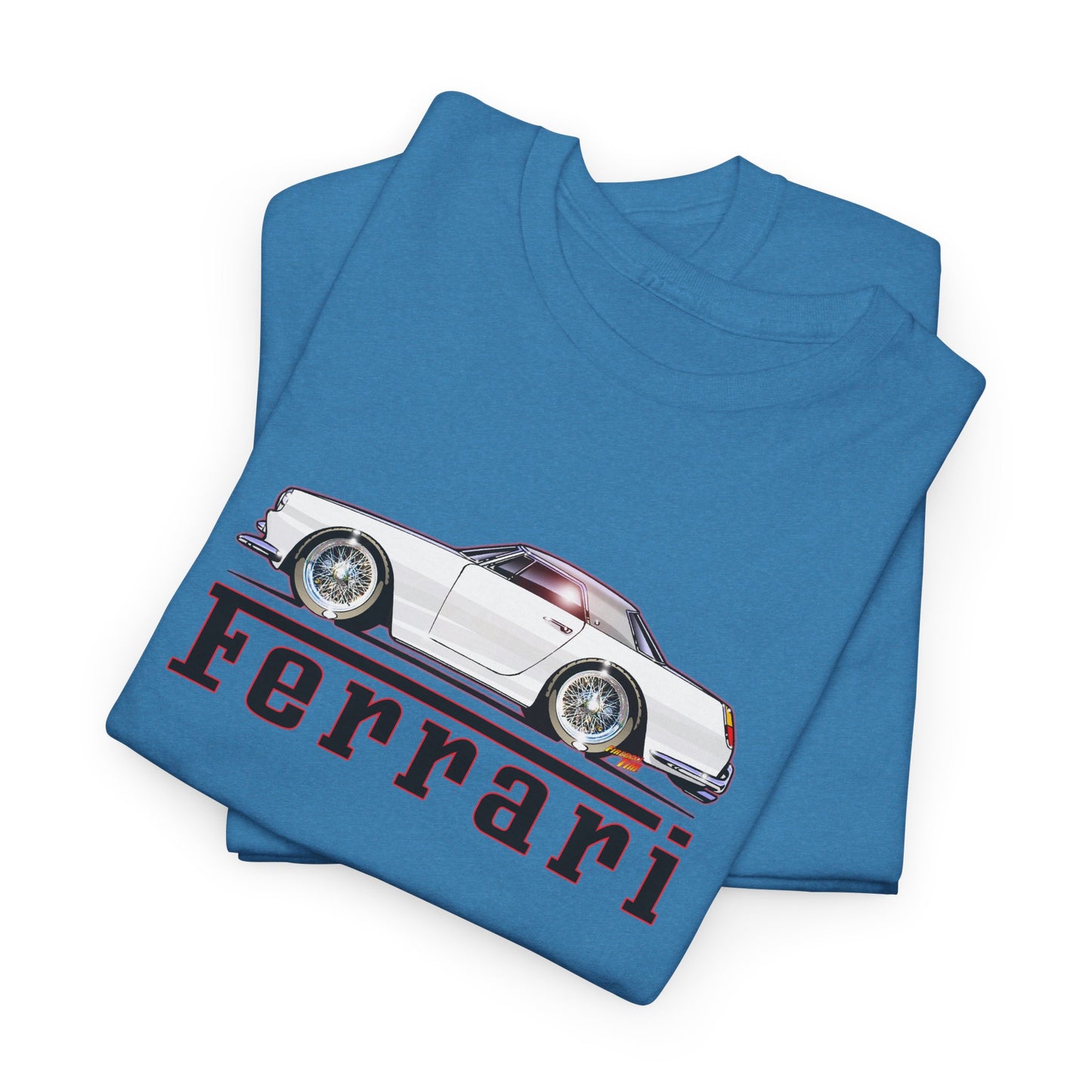 FERRARI 250GT 1959 Classic Car Concept Art Heavy Cotton Tee 10 Colors