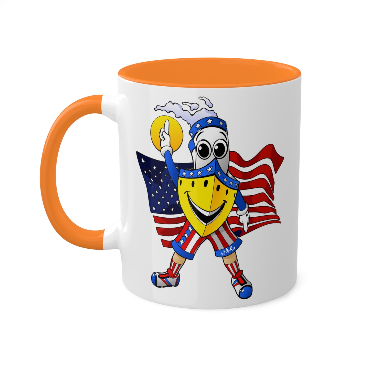 BUDDY CRUISE - PATRIOT Coffee Mug, 11oz (6 Colors!)-Mug-Fireball Tim Garage