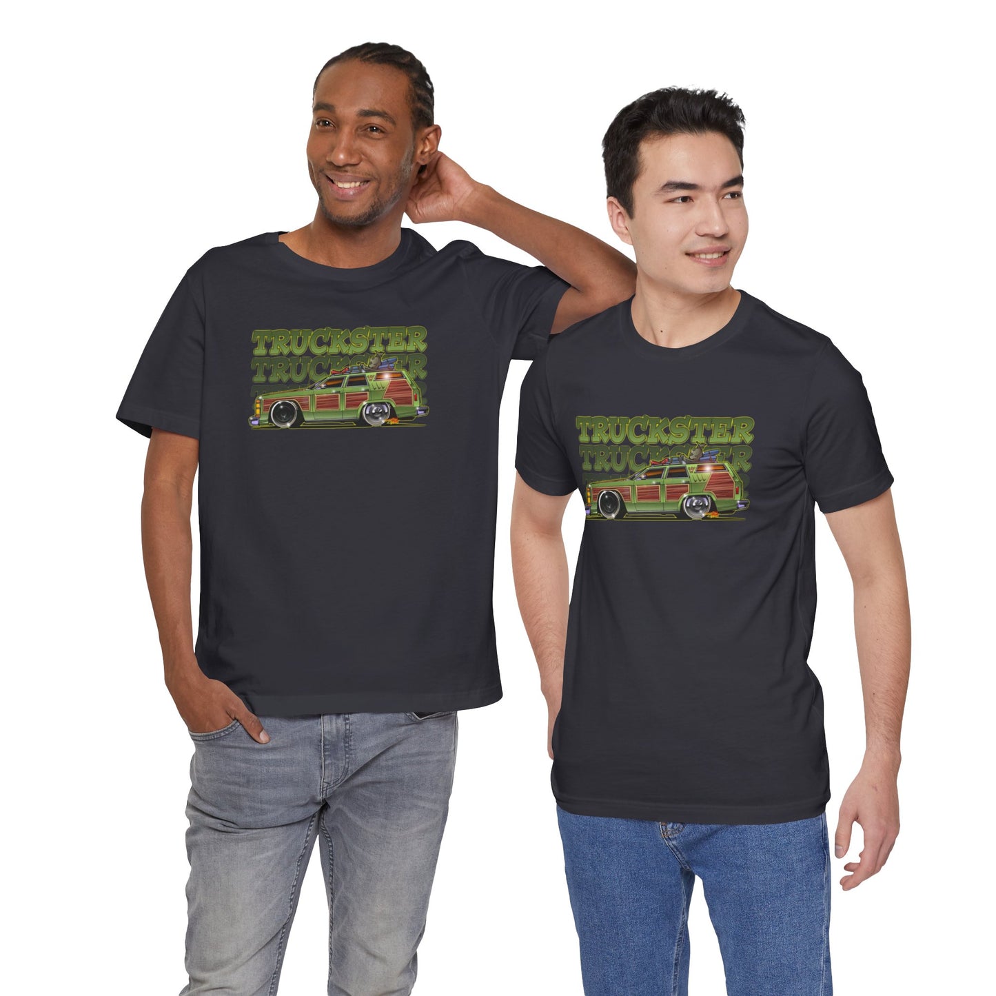 NATIONAL LAMPOON'S VACATION FAMILY TRUCKSTER Concept Art Short Sleeve Tee 7 Colors