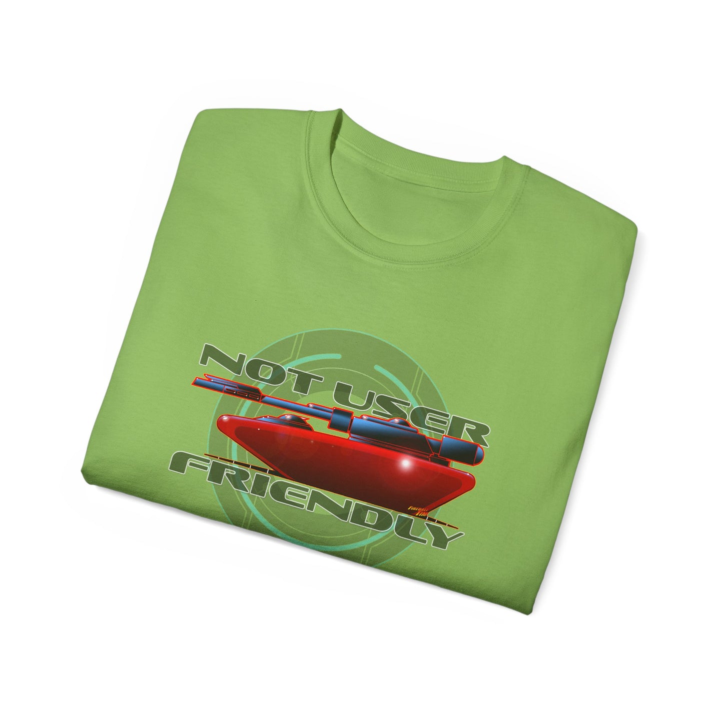 TRON TANK Not User Friendly Concept Art Ultra Cotton Tee Multiple Colors