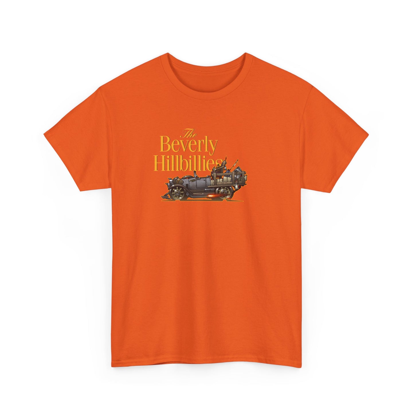 THE BEVERLY HILLBILLIES TV Show Jalopy Car Unisex Heavy Cotton Tee 12 Colors