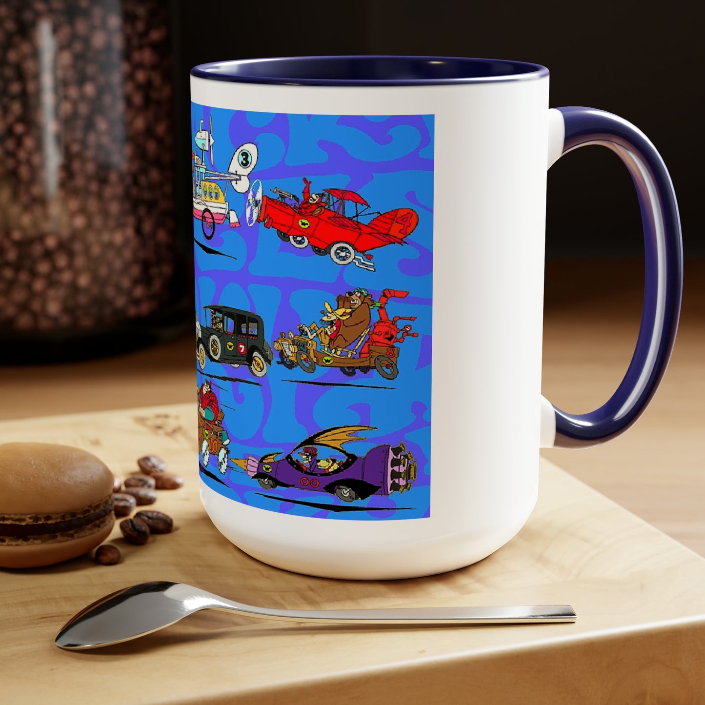 WACKY RACES Coffee Mug 15oz-Mug-Fireball Tim Garage